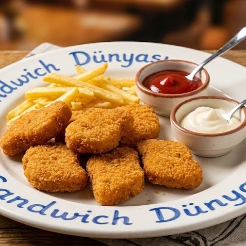 6 Adet Nugget & Patates Kızartması