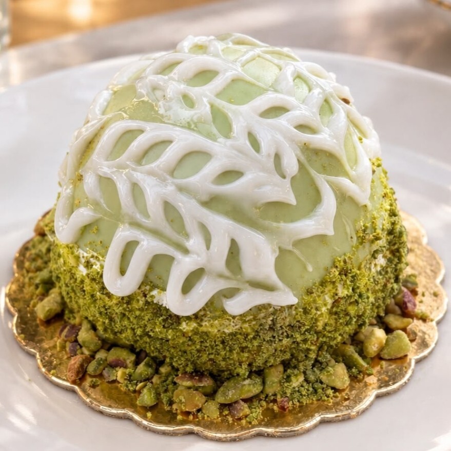 Fıstıklı Bombe Pasta