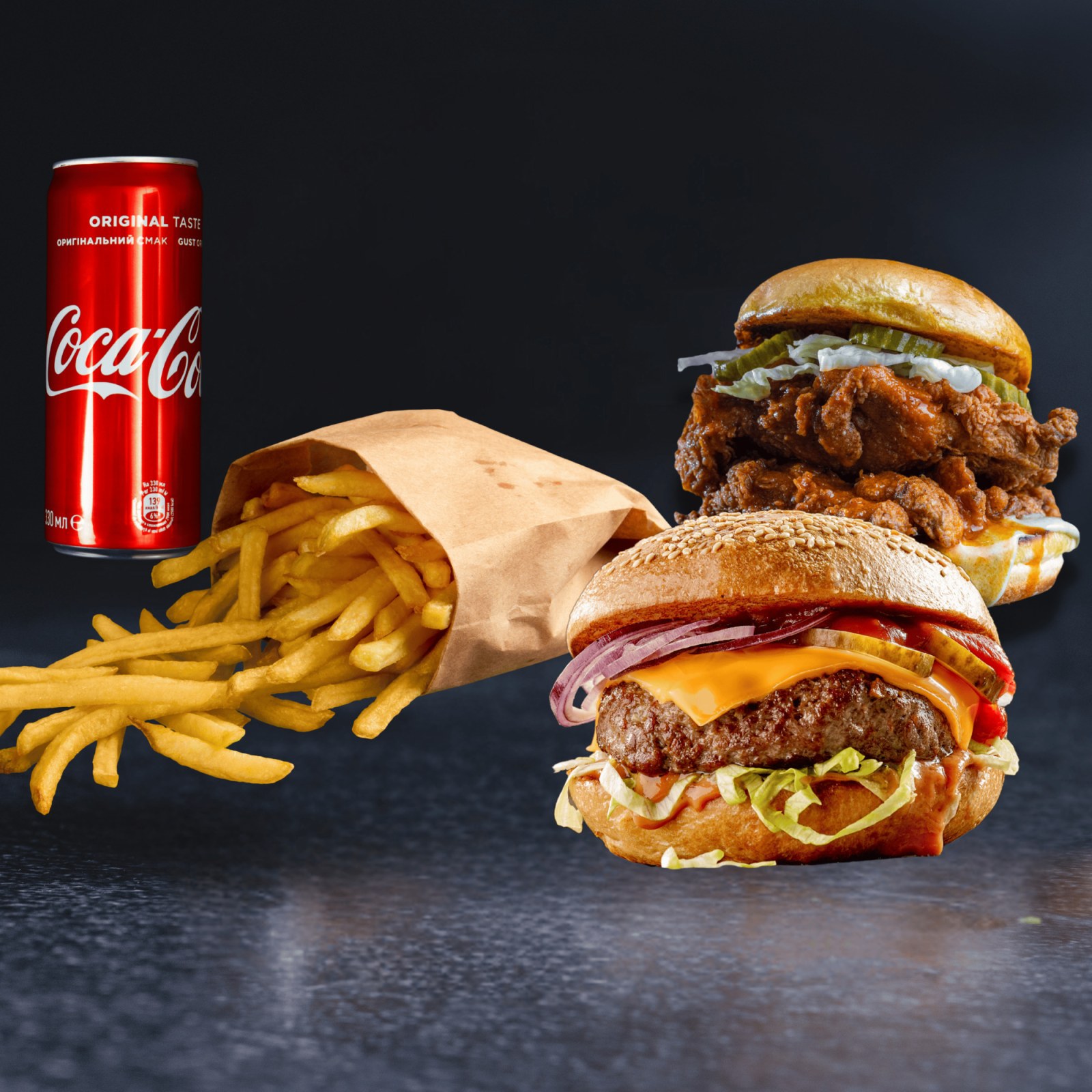 Doya Doya Et & Tavuk Burger Menü