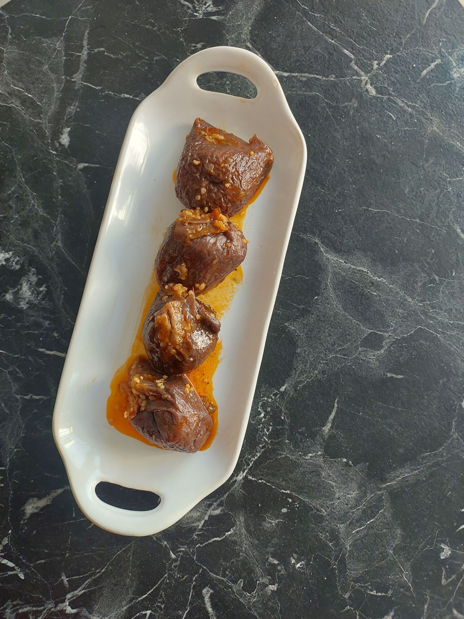 Zeytinyağlı Kuru Patlıcan Dolması (250 GR)