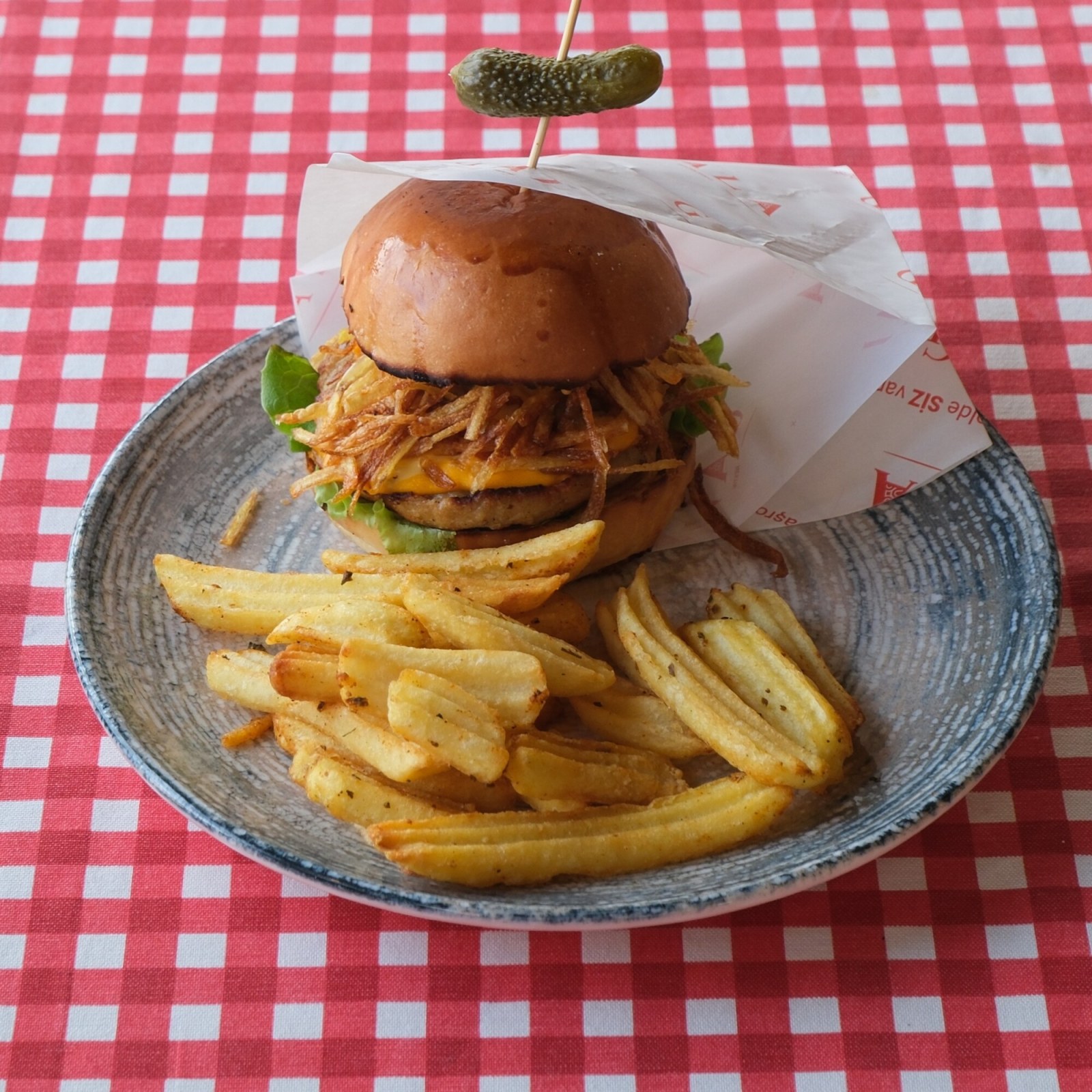 Double Gala Chicken Burger