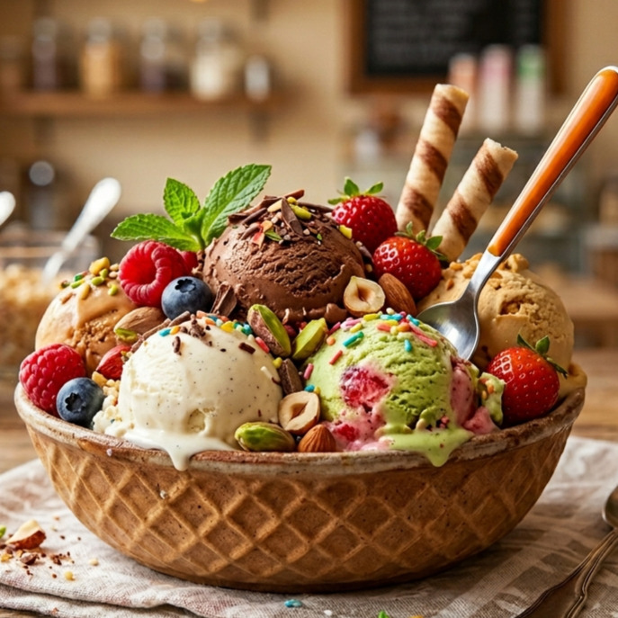 Karışık Dondurma 250 Gr