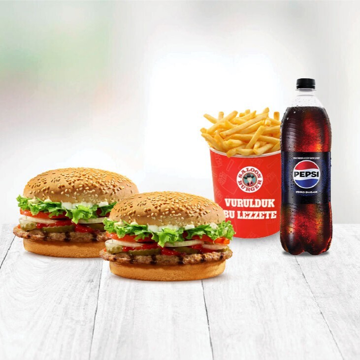 2'li Kadri Burger Menü