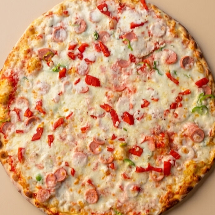 Sosisli Pizza (Orta)
