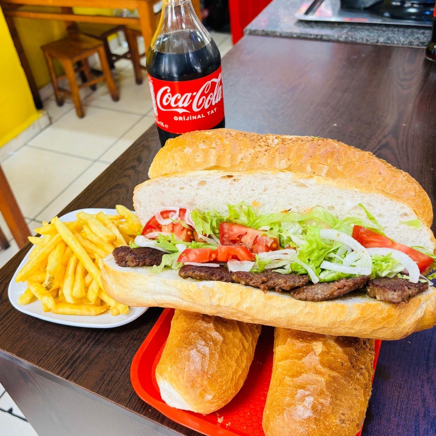 4'lü Tam Tavuk Döner Menü
