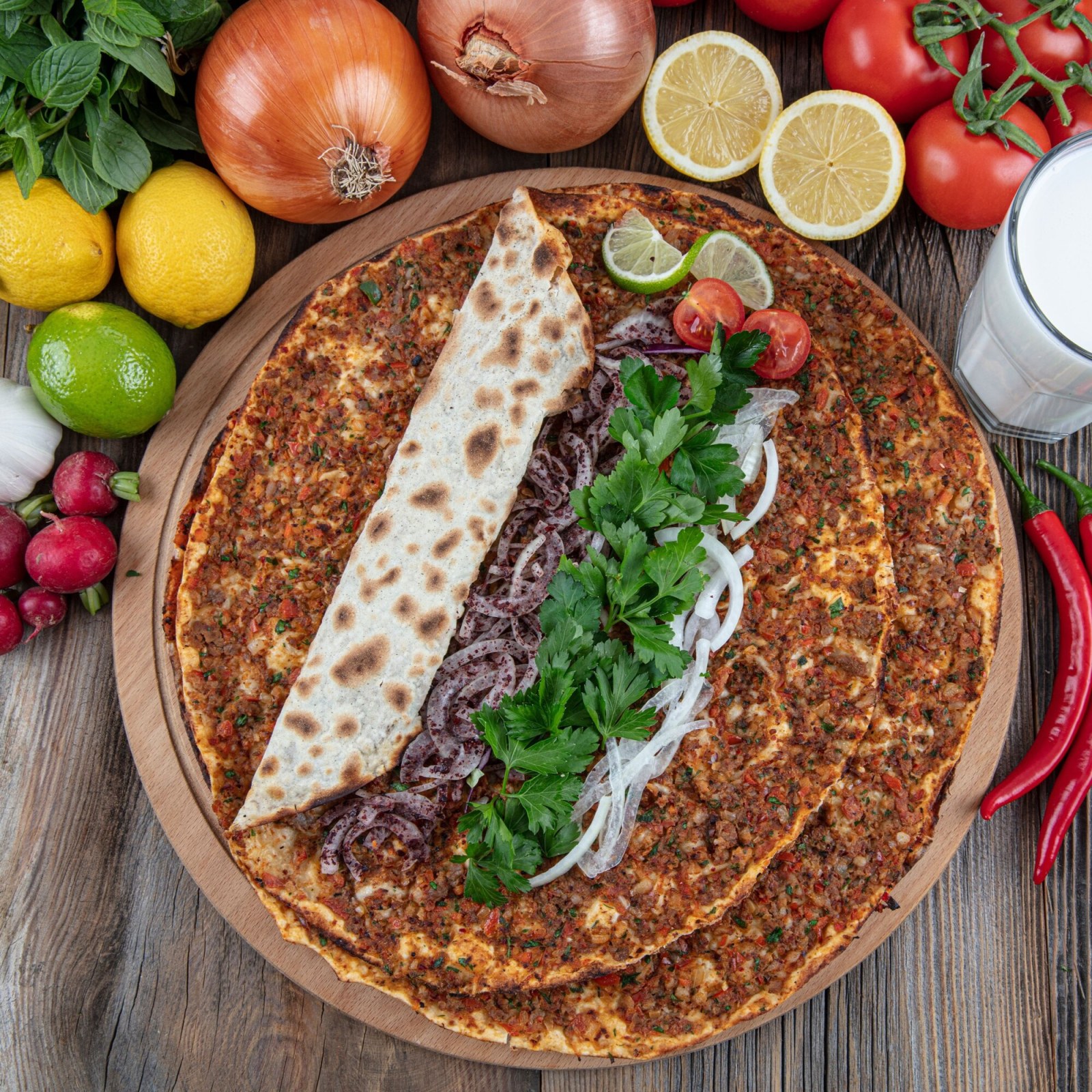 10'lu Lahmacun Menü