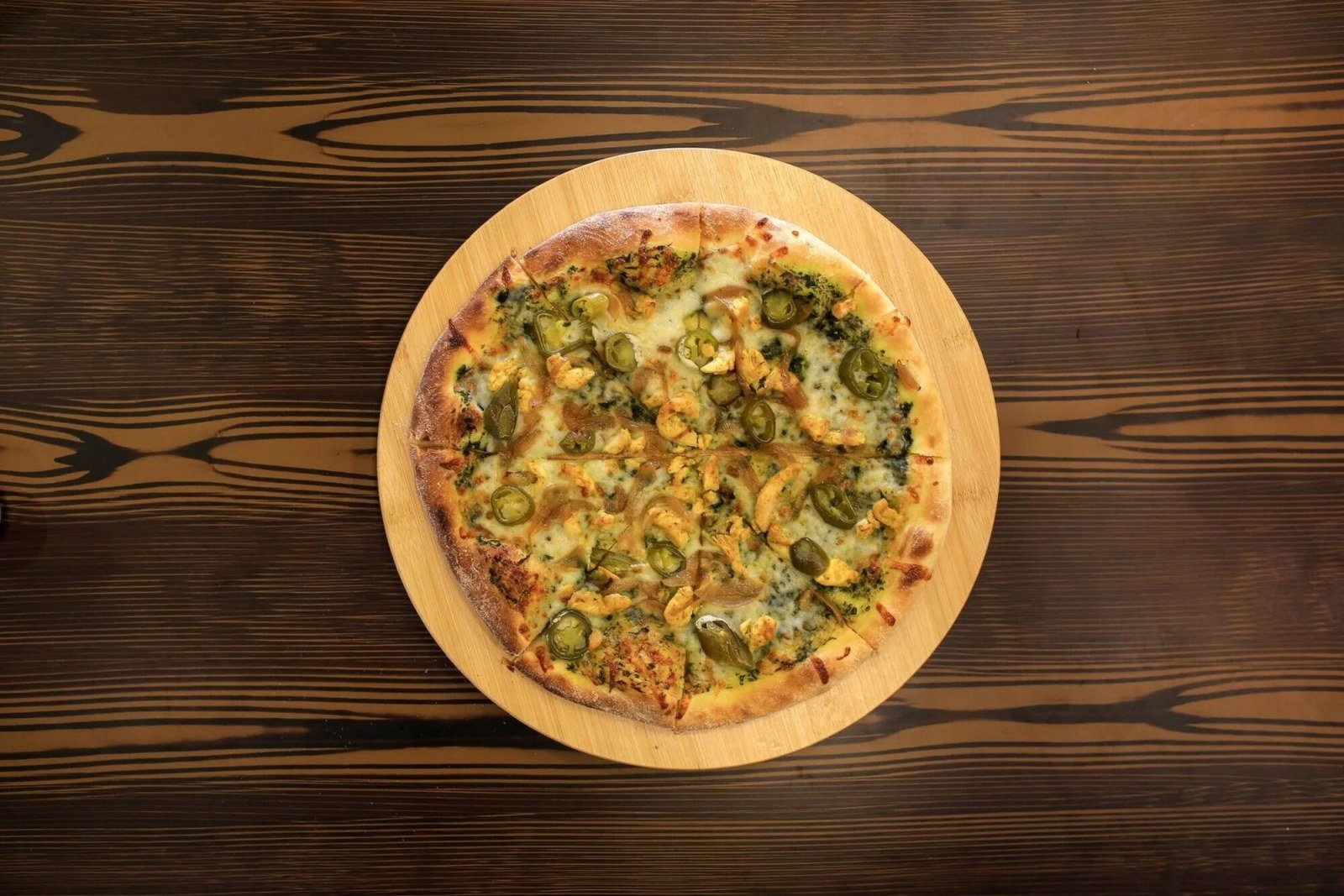 Köri Tavuklu Pizza