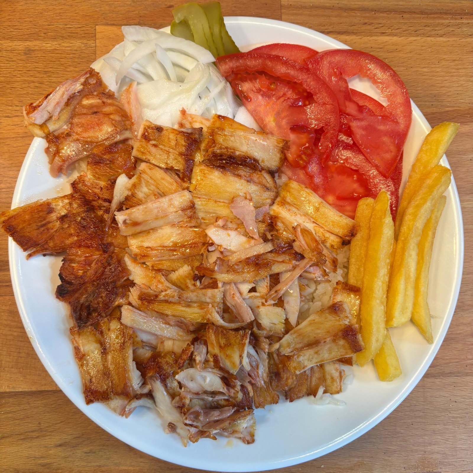 Pilav Üstü Tavuk Tavuk Döner (100 Gr)