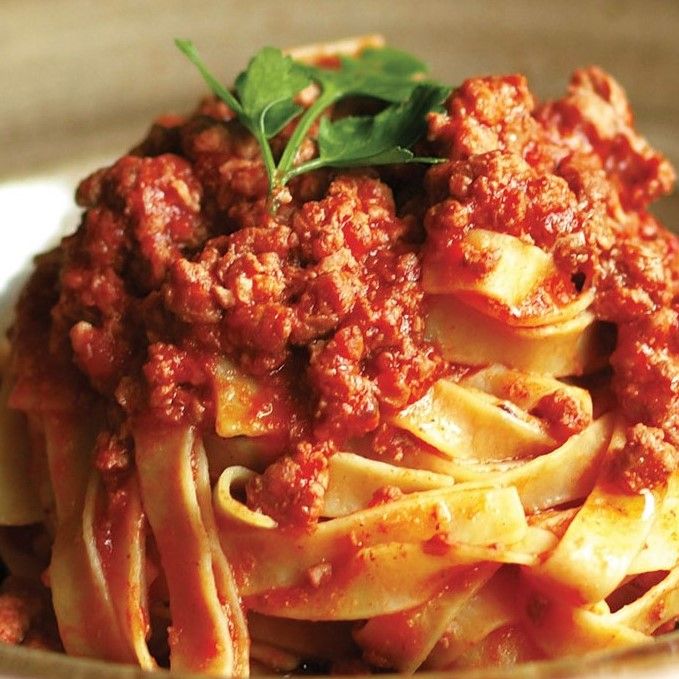 Fettuccine Bolognese