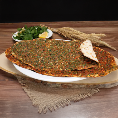 Antep Lahmacunu[Sarımsaklı]