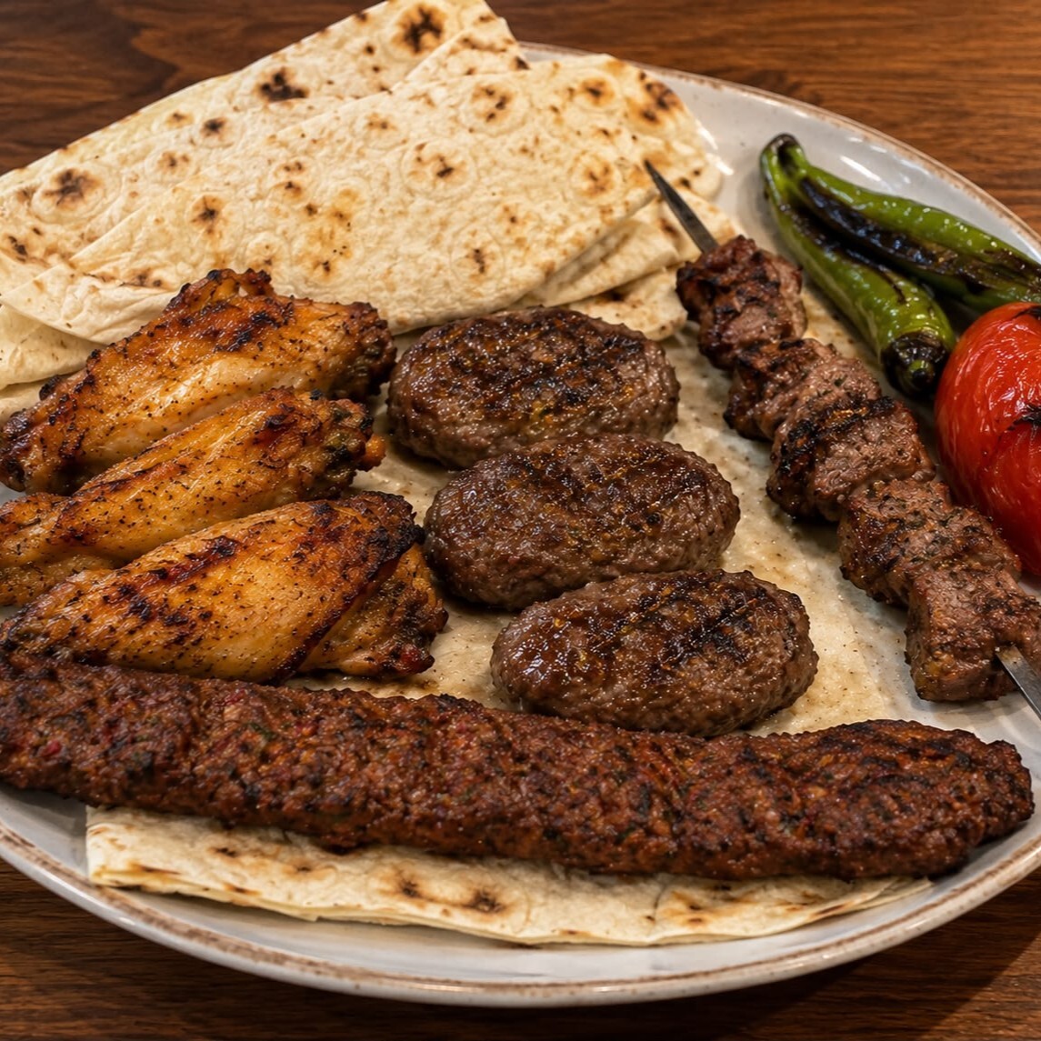 4 Kişilik Karışık Izgara