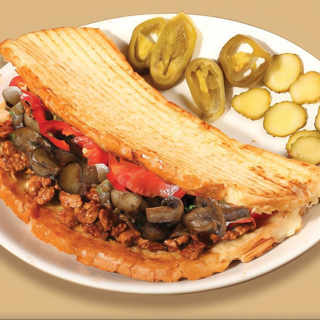 Kavurmalı Mantarlı Tost