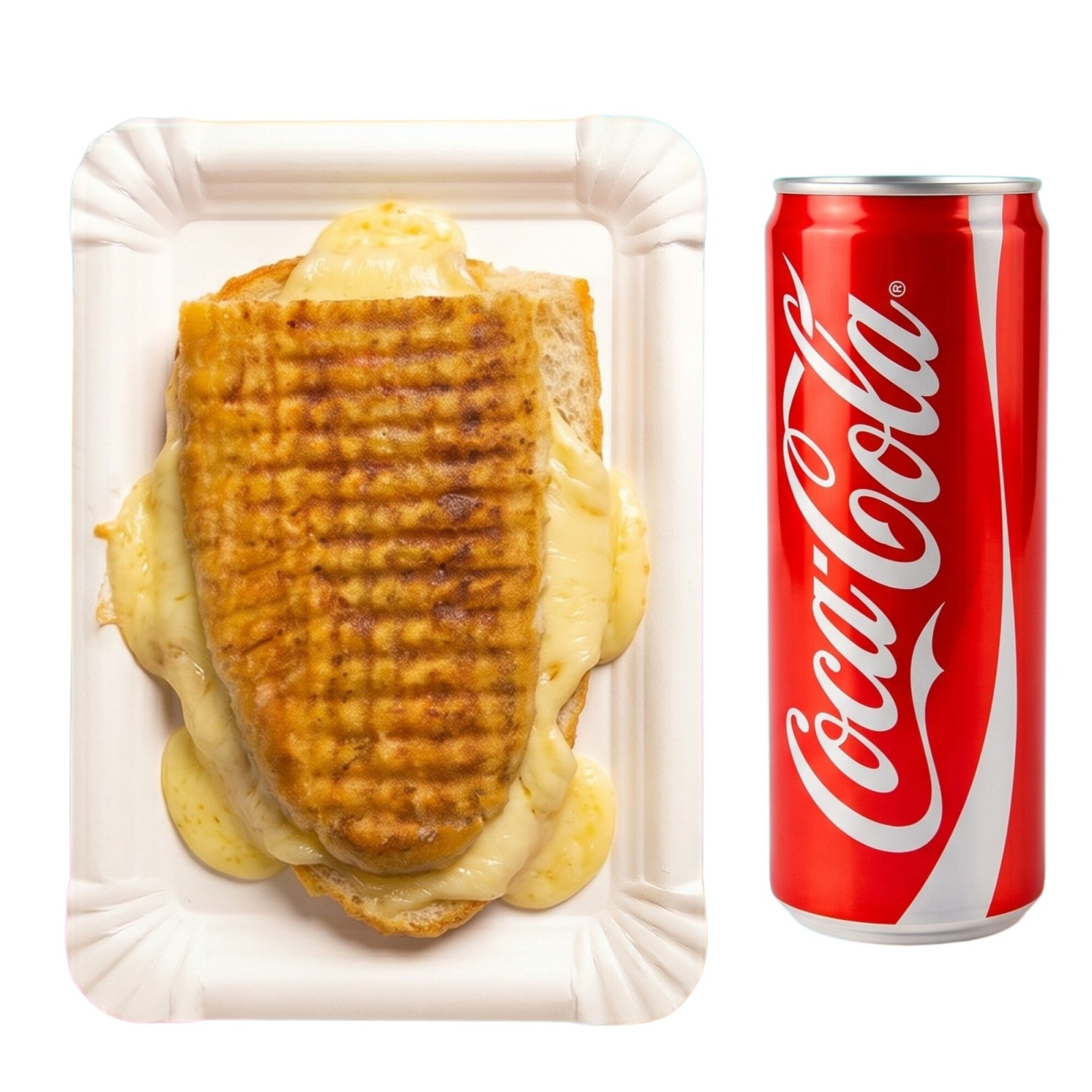 Süper Menü Kaşarlı Tost & 330 ml Coca-Cola
