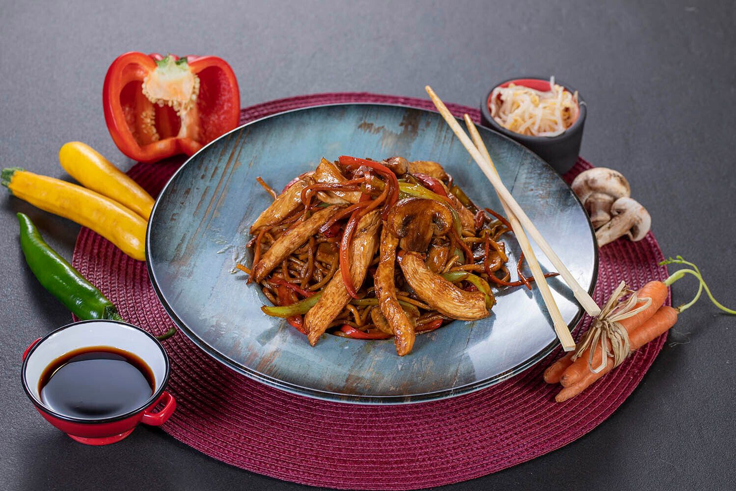 Tavuklu Noodle