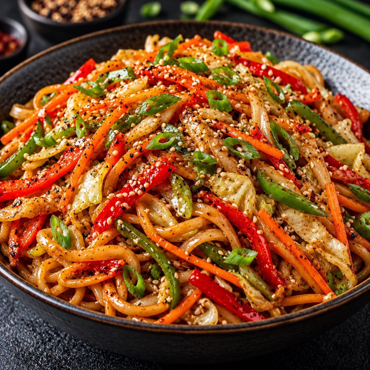 Sebzeli Noodle
