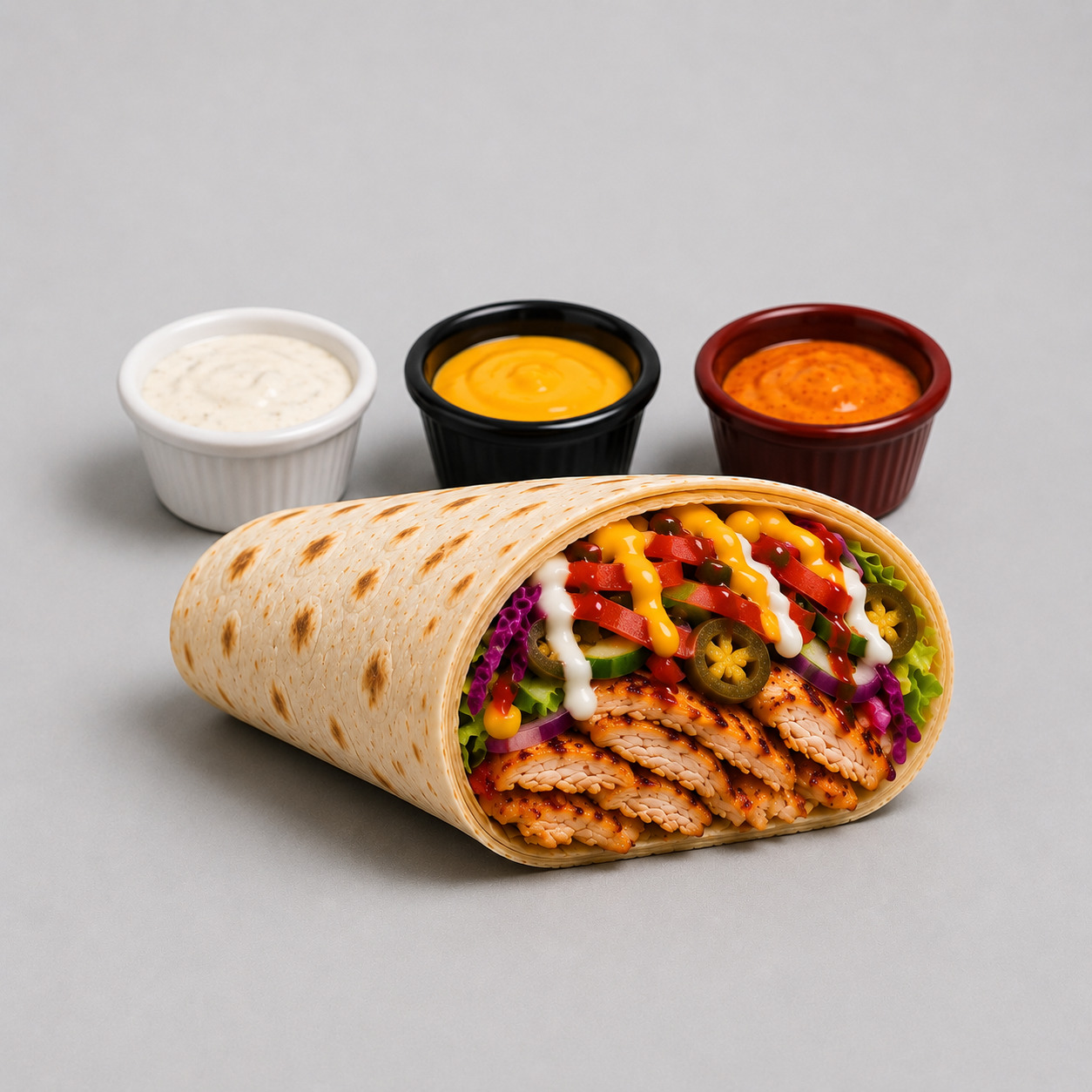 Dürüm Tavuk Döner 100 Gr