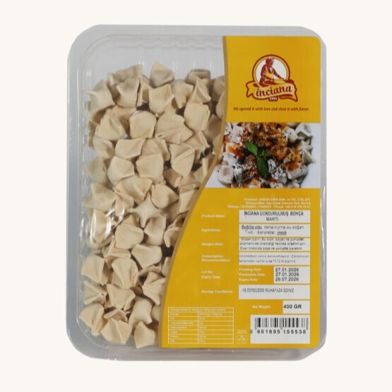 250 gr İnci Ana Bohça Mantı