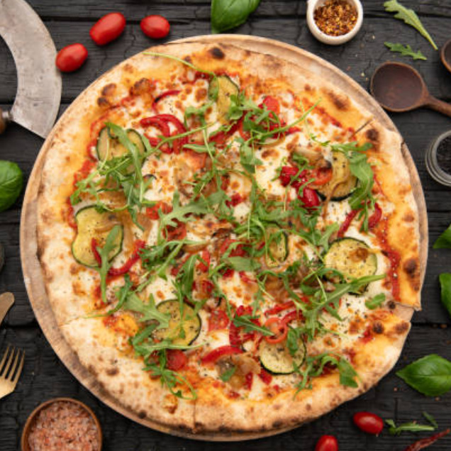İki Kişilik Vejeteryan Pizza