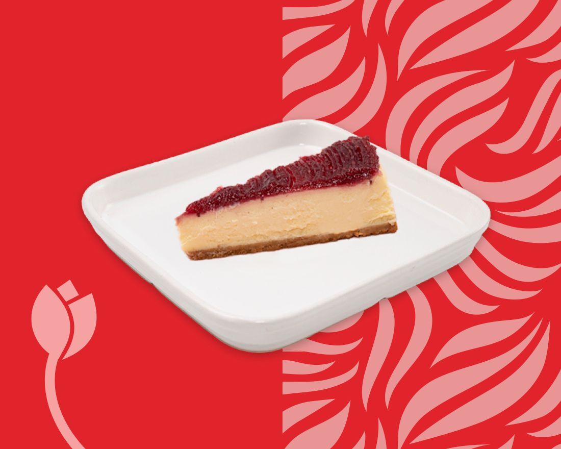 Ricottalı Frambuazlı Cheesecake