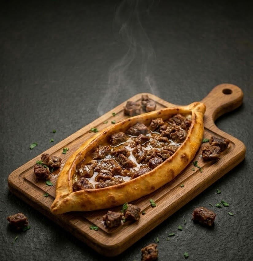 Kavurmalı Pide