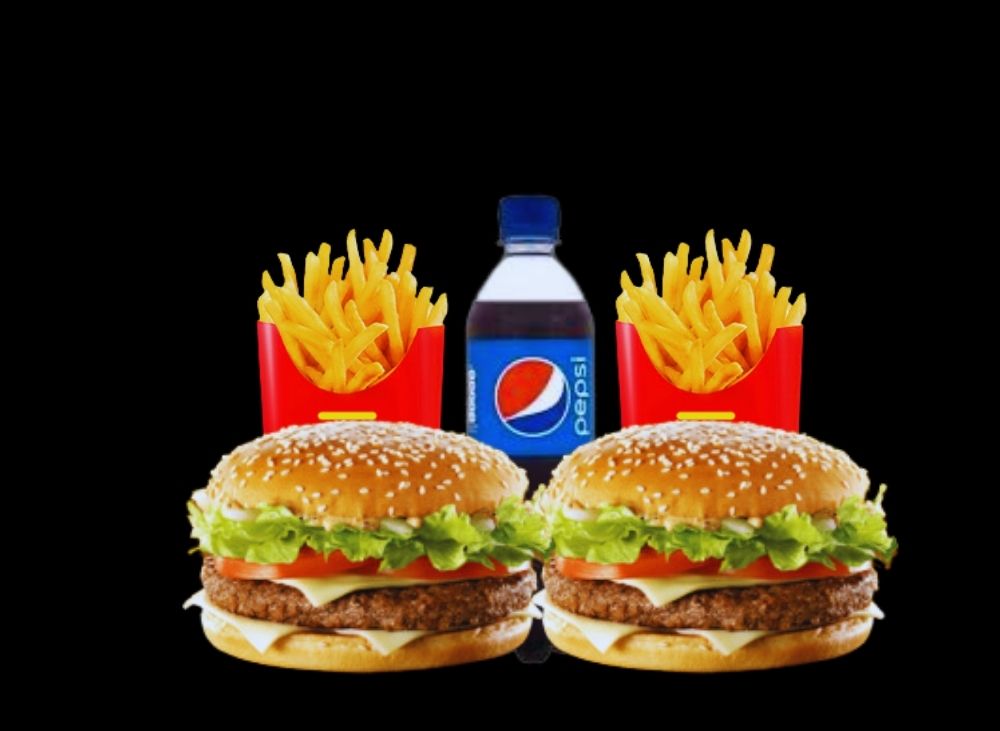 Hamburger (2 Kişilik) Menü