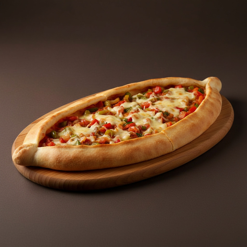 Sebzeli Kaşarlı Pide