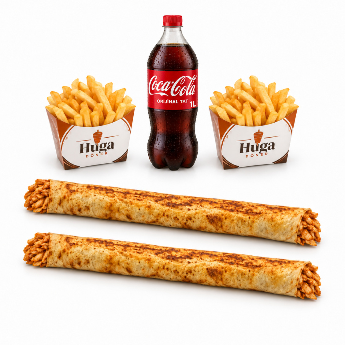 2'li 45 cm Zurna Dürüm Menü & 1 lt. Cola