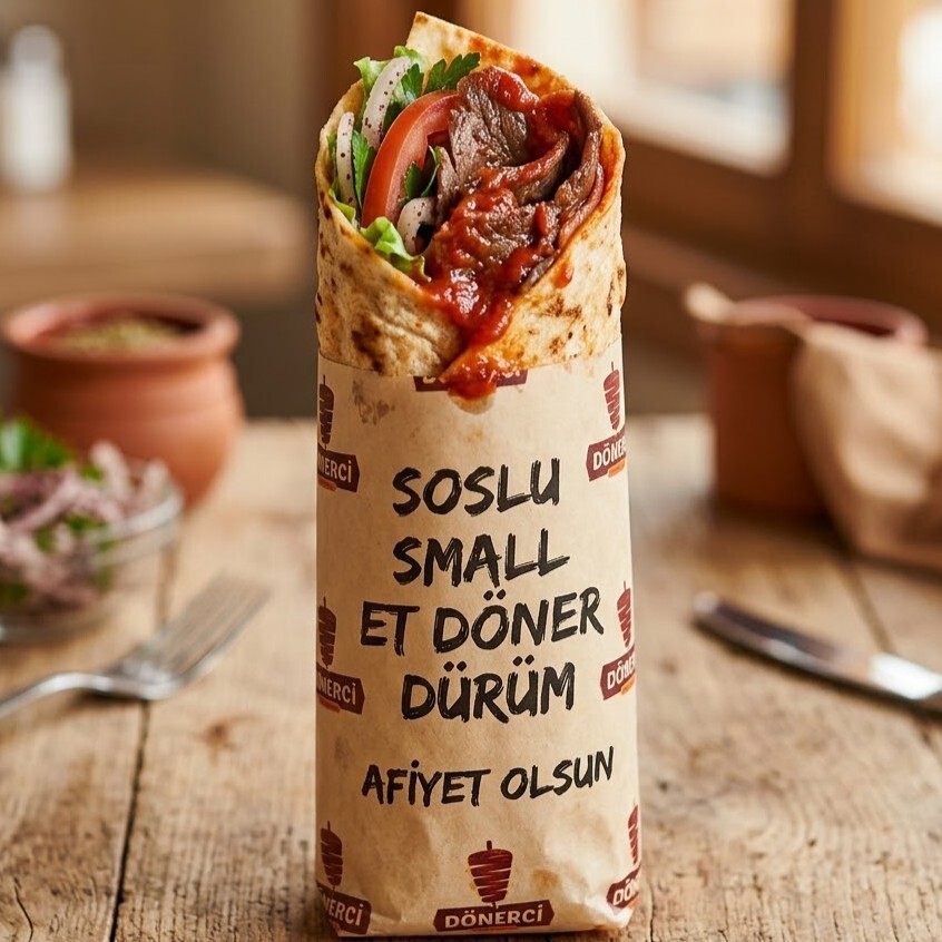 Soslu Et Smaal Dürüm