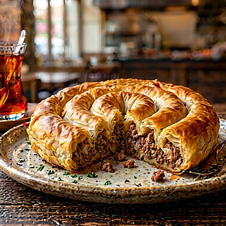 Kıymalı Kol Böreği ( Turşu ile) 1 KG