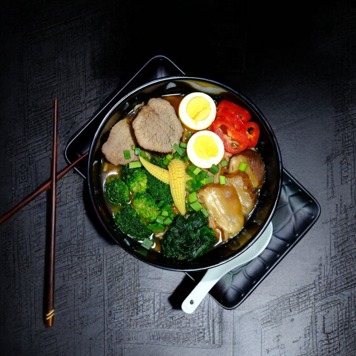 25.Etli Ramen