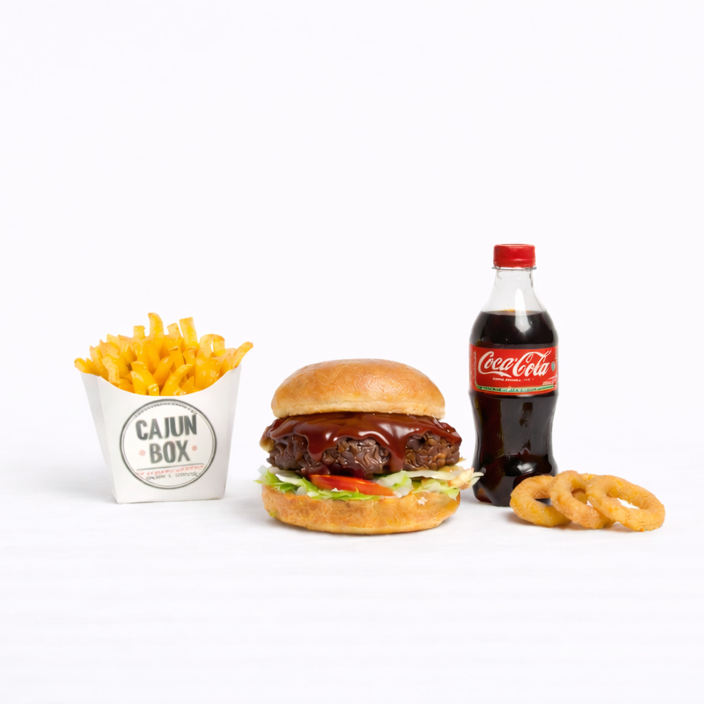 Barbekü Köfte Burger Menü