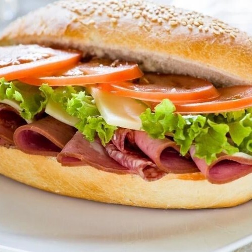 Salamlı Beyaz Peynirli Sandviç