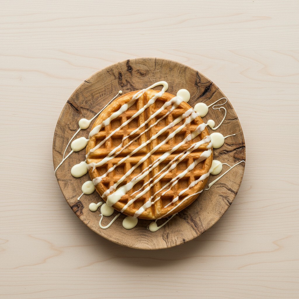 Dondurmalı Belçika Waffle