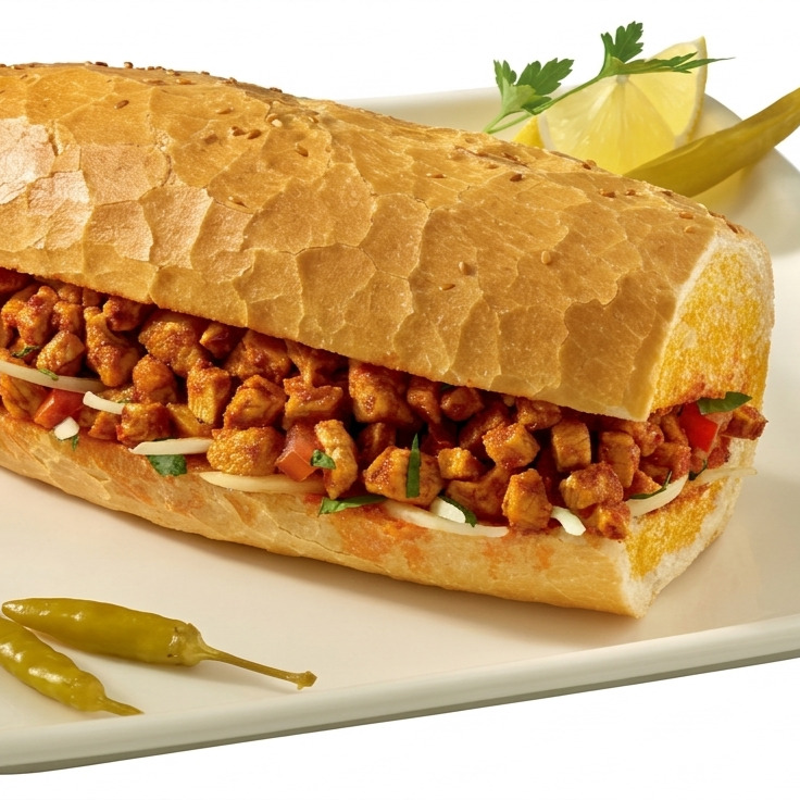 Ekmek Arası Tavuk Tantuni