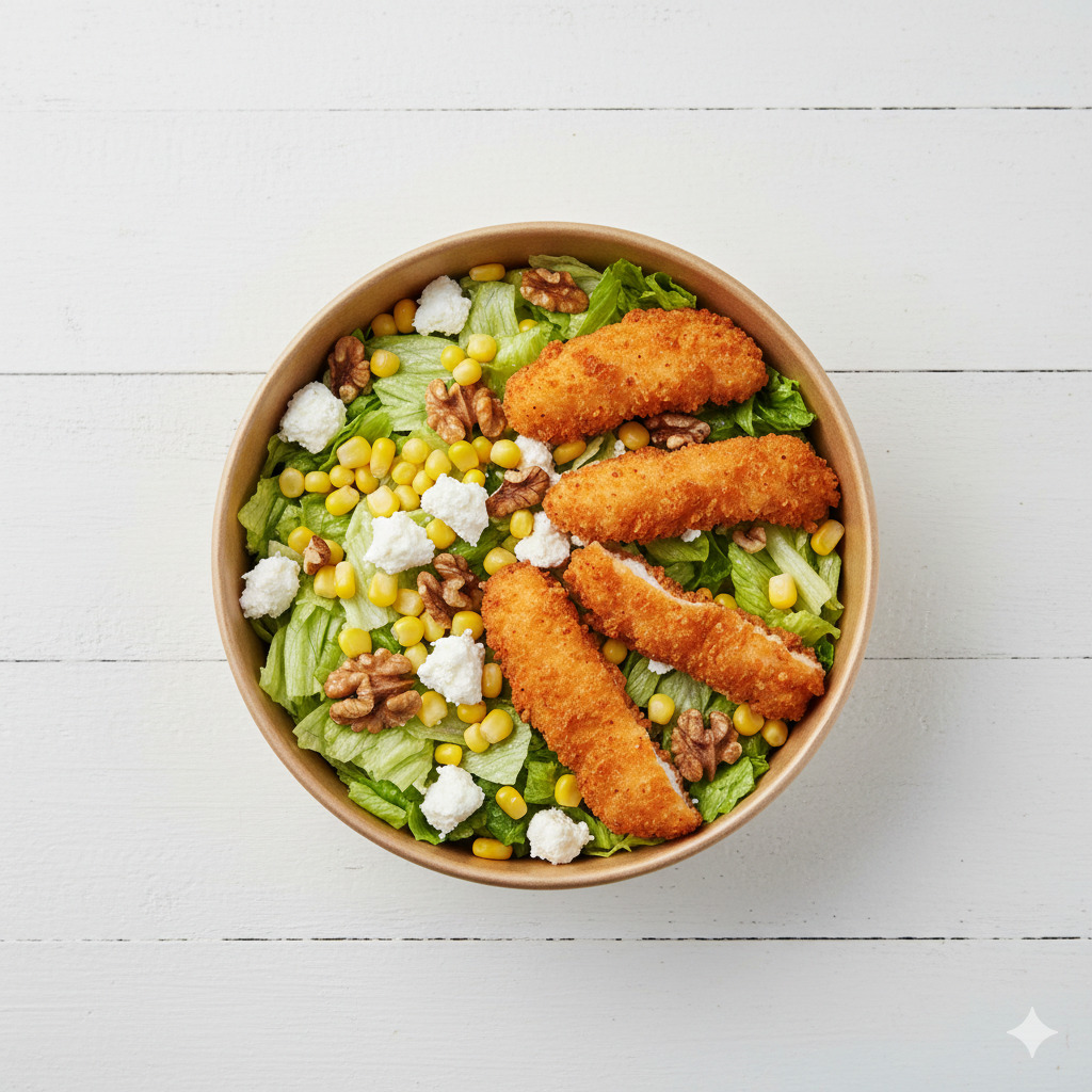 Çıtır Tavuk Salata