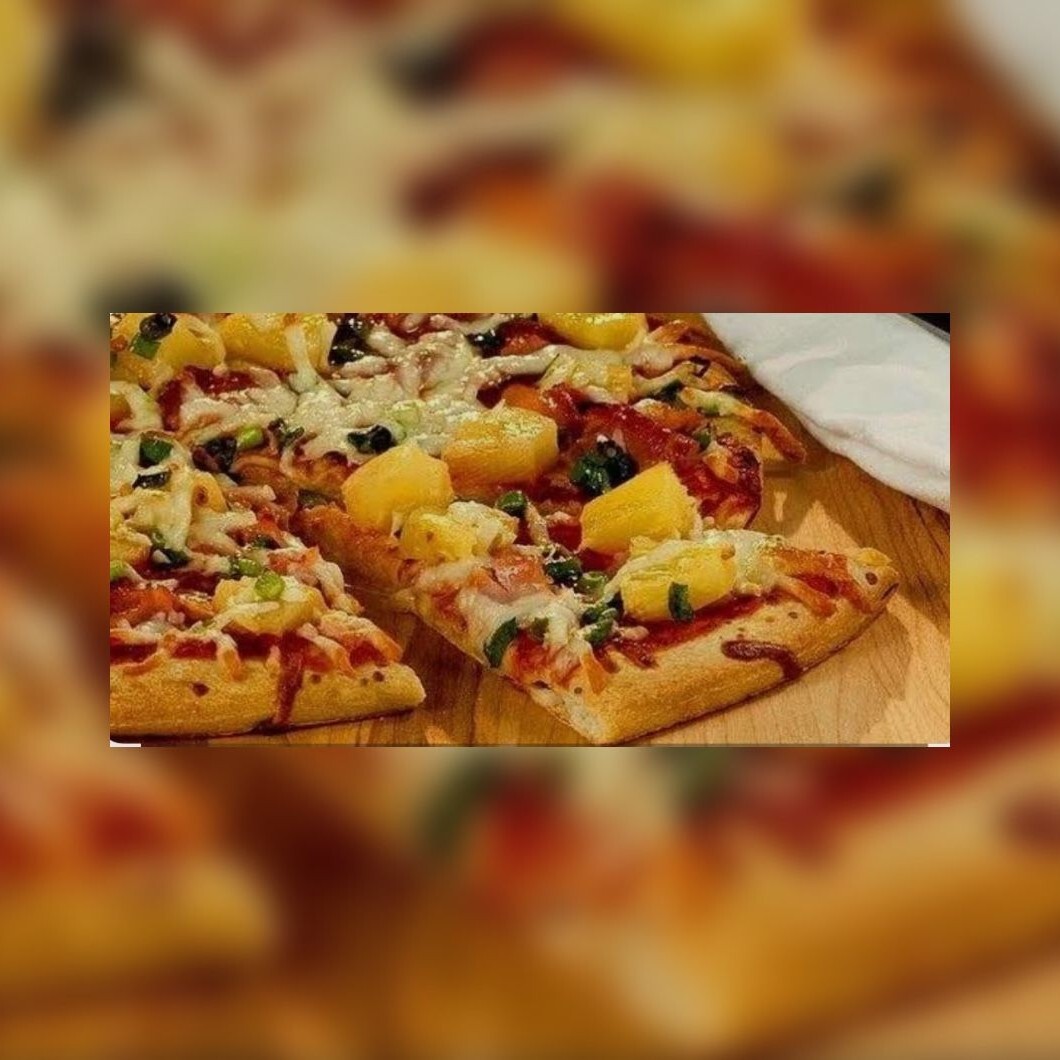 Vejetaryen Tropik Pizza