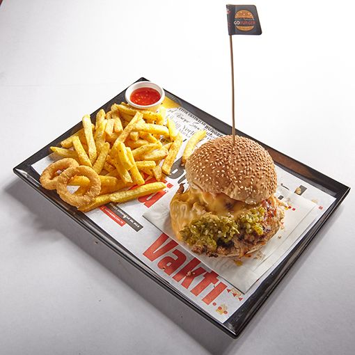 Kansas Chicken Burger Menü