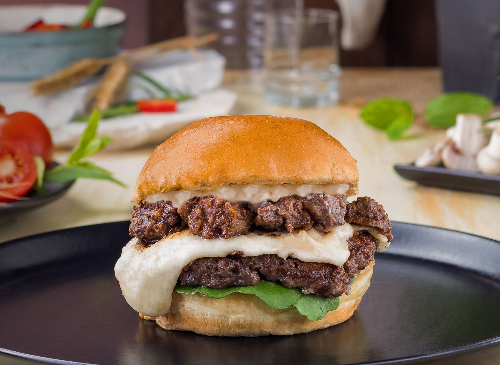 White Boss Burger