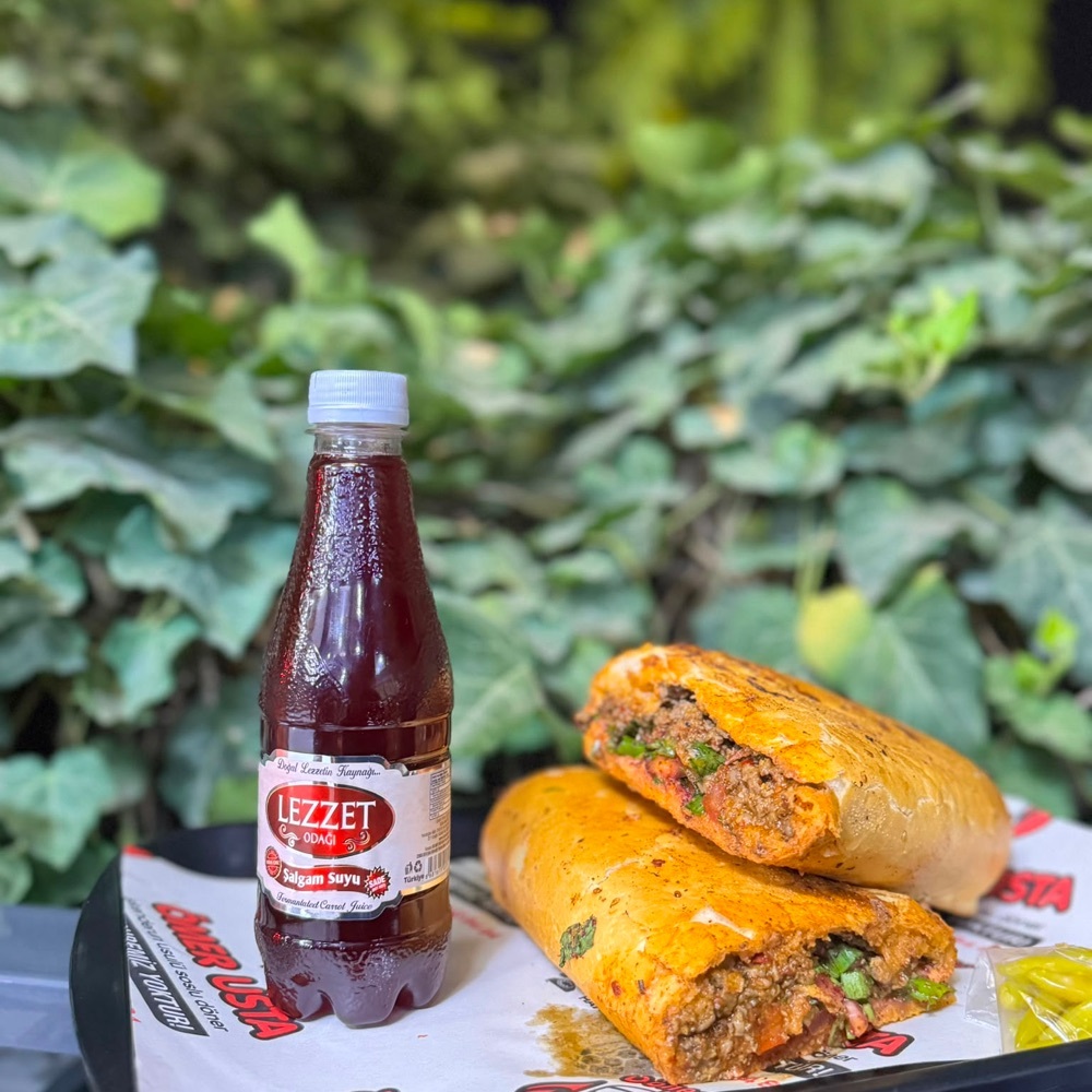 Tam Ekmek Arası Kuzu Ciğer Tantuni (150 Gr) 30 Cl Şalgam