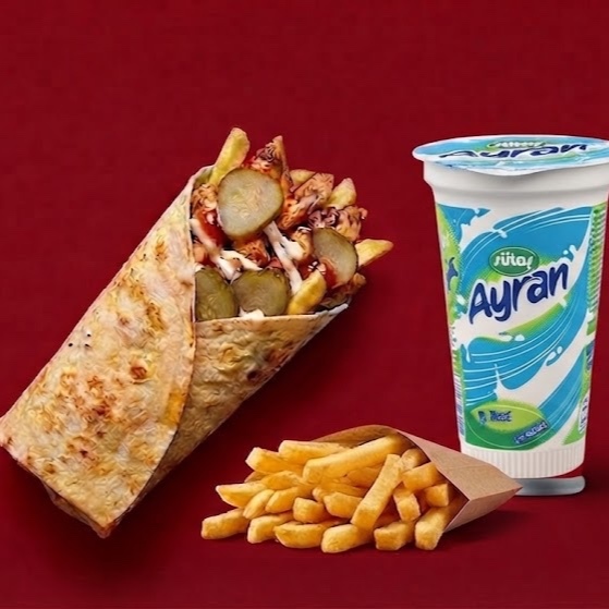 Tavuk Döner Dürüm Medıum Ekonomik Menü