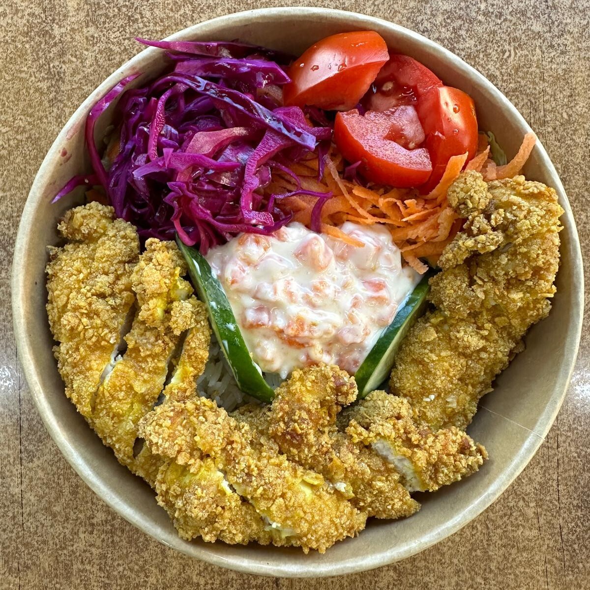 BowL 17 :) Pesto Makarna Çıtır Tavuk Tarator & Pesto Pasta with Crispy Chicken and Tarator Sauce
