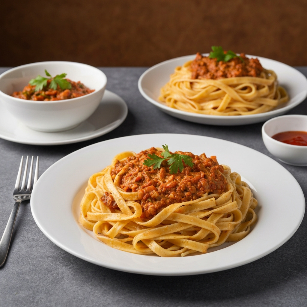 Kremalı Mantarlı Tavuklu Fettuccine
