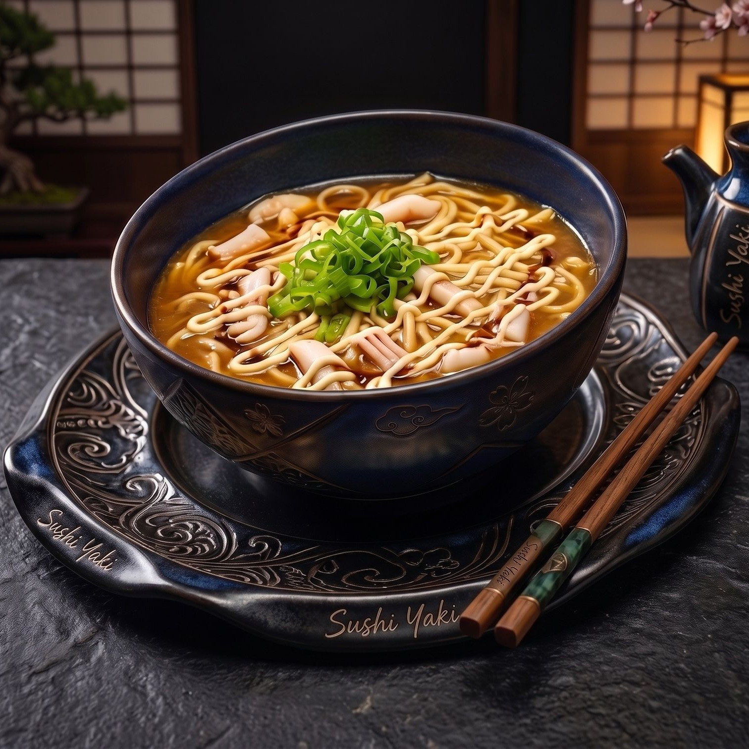 267- Kore Shin Ramen Kalamarlı Çorba