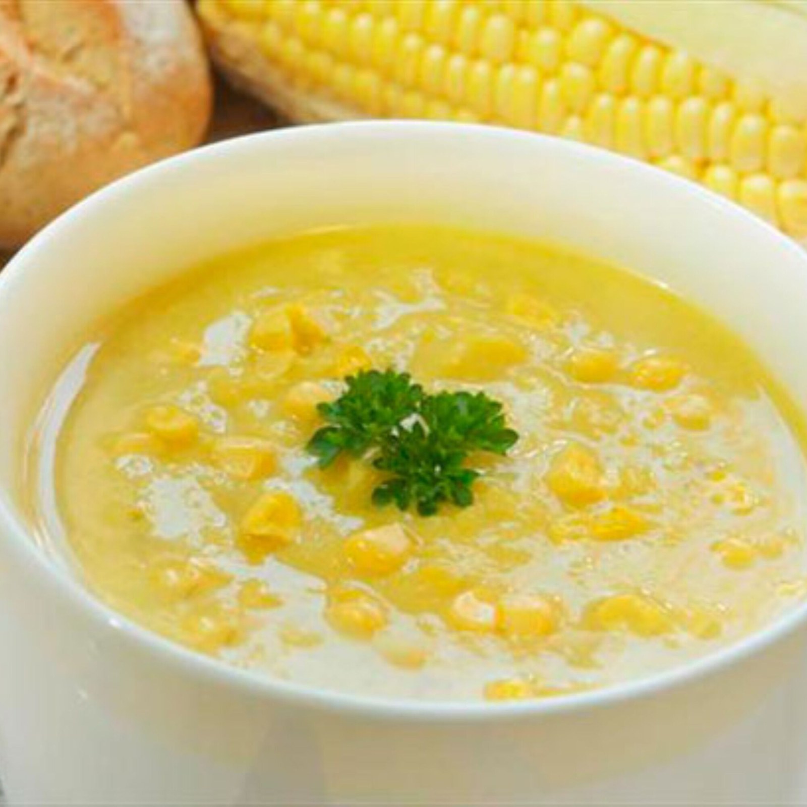 Kremalı Mısır Çorbası