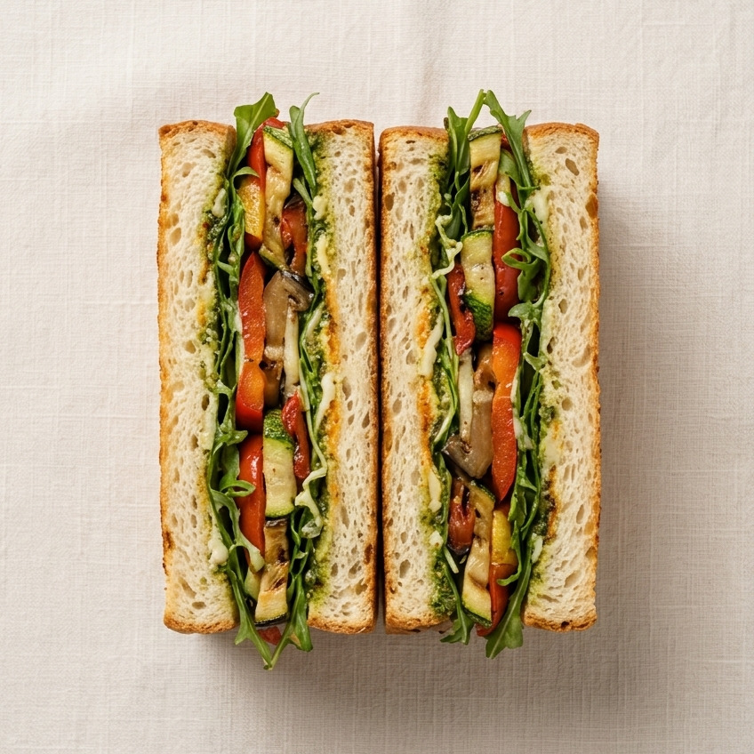 Veggie Pesto Sandviç