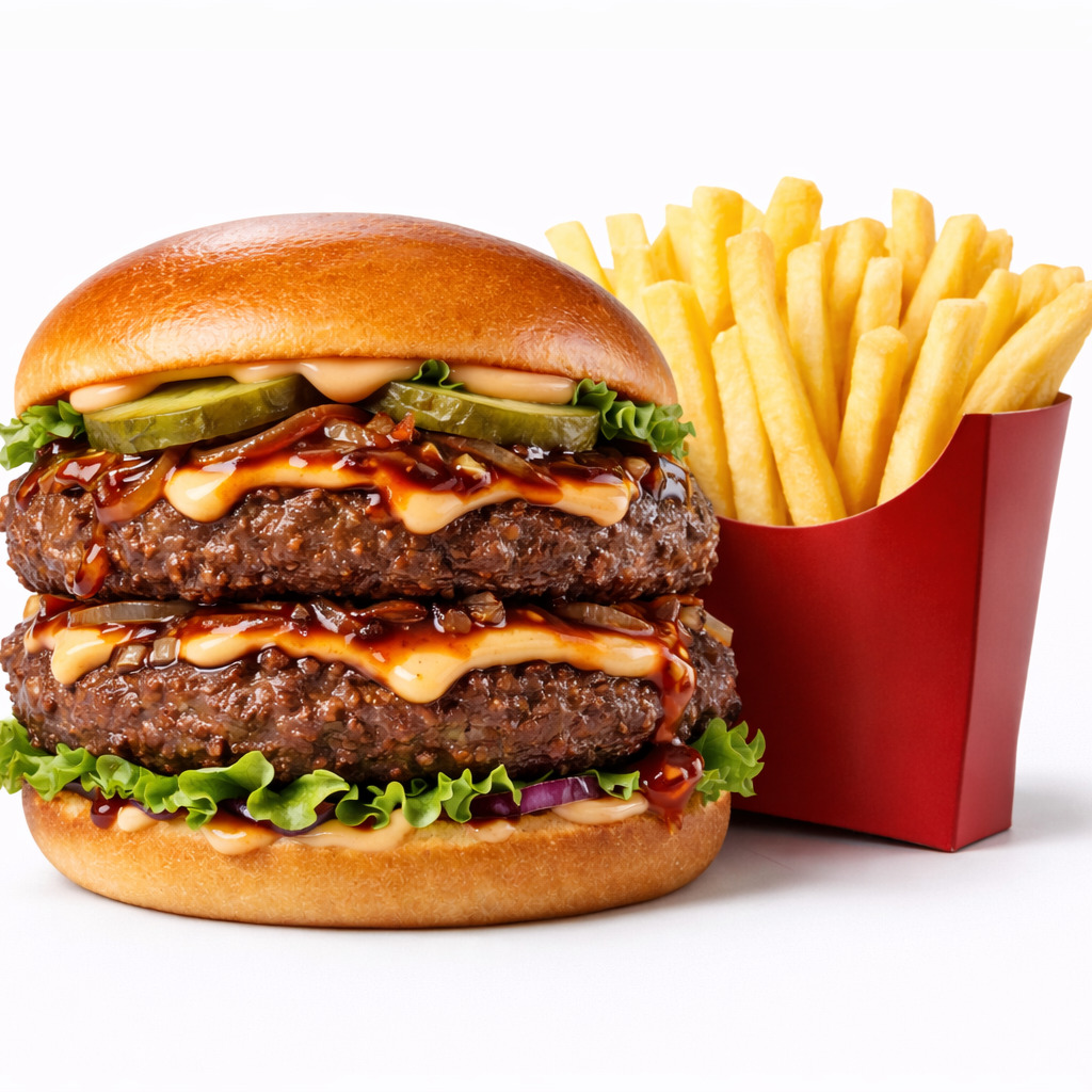 Mr Dubleks Mexica Ateşi Burger
