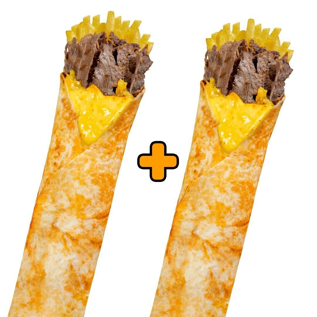 1 Alana 1 Bedava Cheddar Soslu Et Dürüm