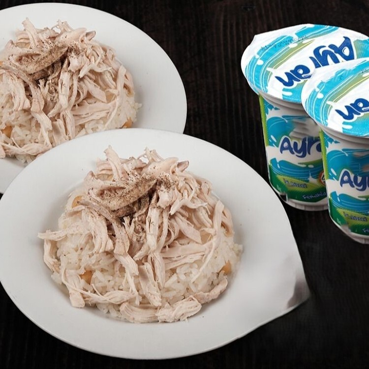 2'li Double Tavuklu Pilav Menü