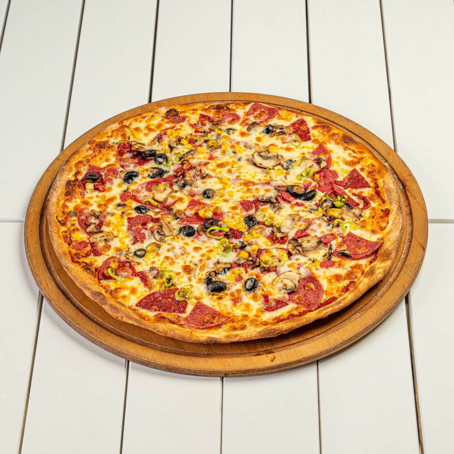 Karışık Pizza (Büyük) +Coca Cola 330Ml