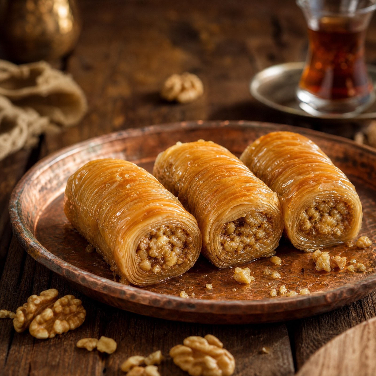 Cevizli Burma Baklava (1 Kg)
